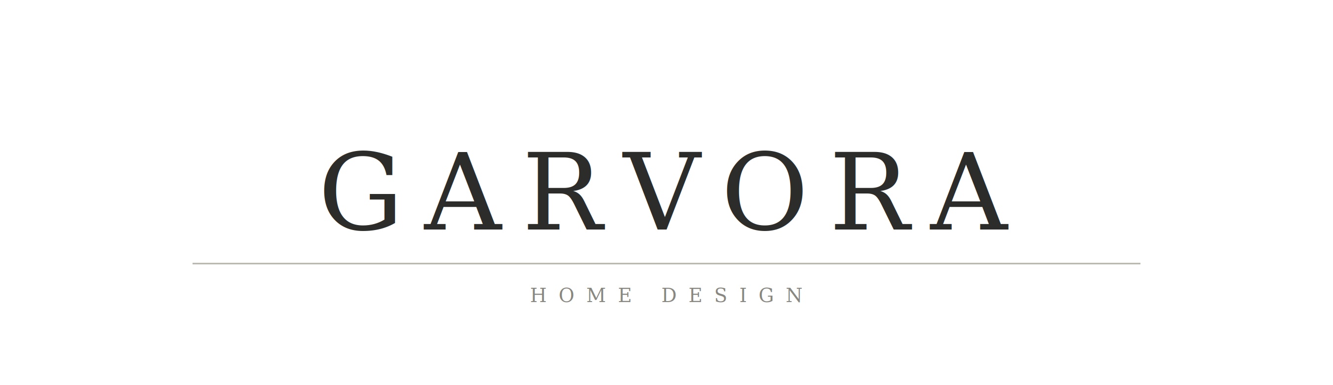 Garvora Home Design Logo